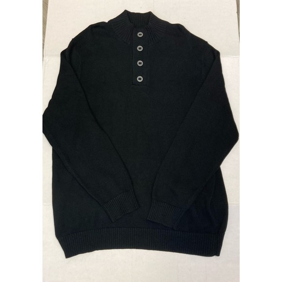 Joe Joseph Abboud Mens Dress‎ Sweater Size XL Black - Picture 3 of 7